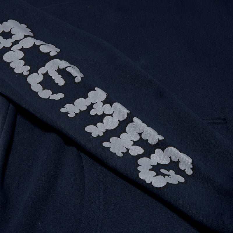Ace Burnout Hoodie - Navy