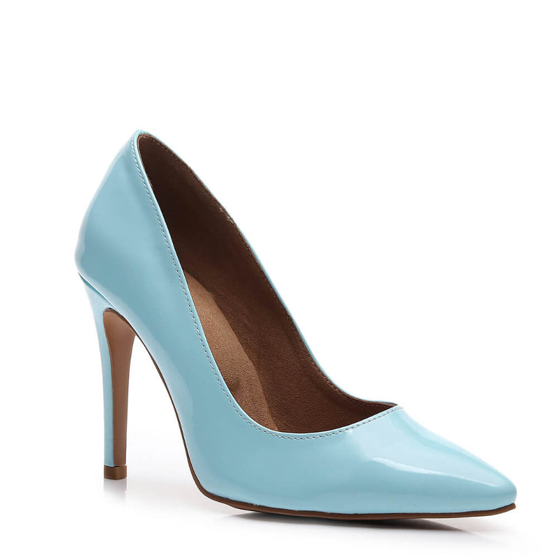 Pastel Blue Pump Burju Shoes