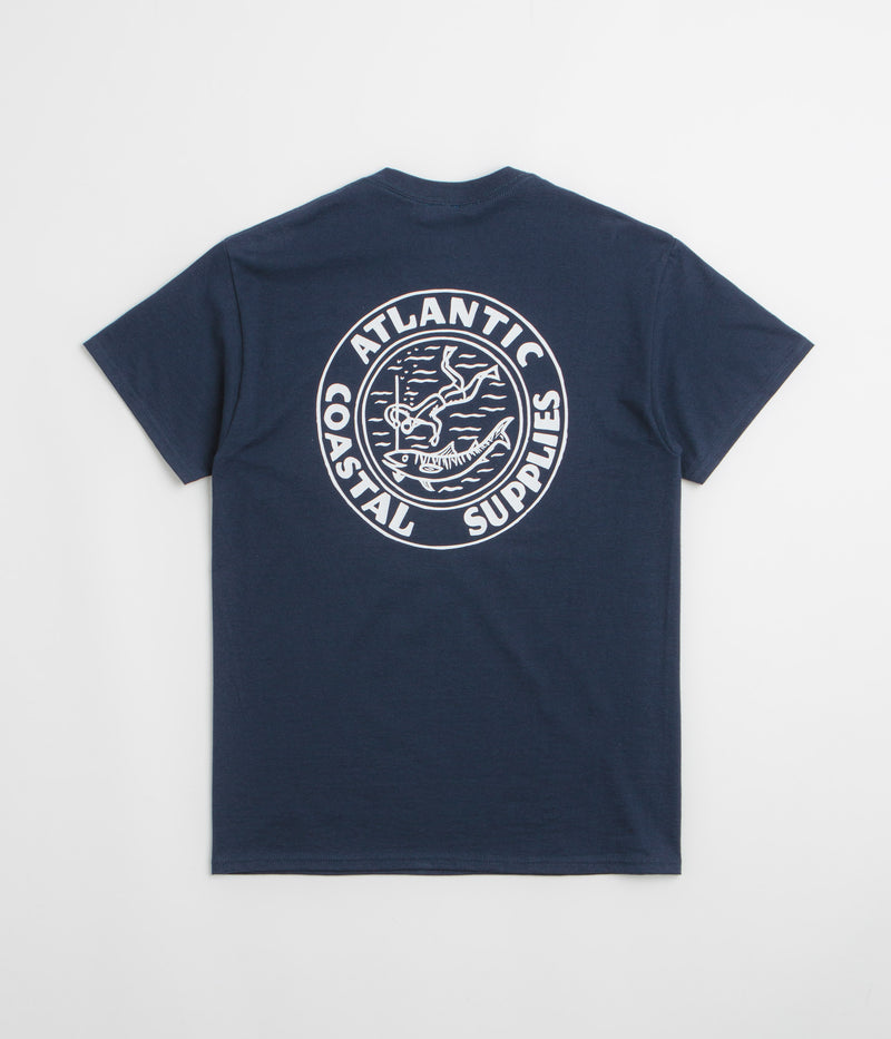 Atlantic Coastal Supplies Diver T-Shirt in Navy