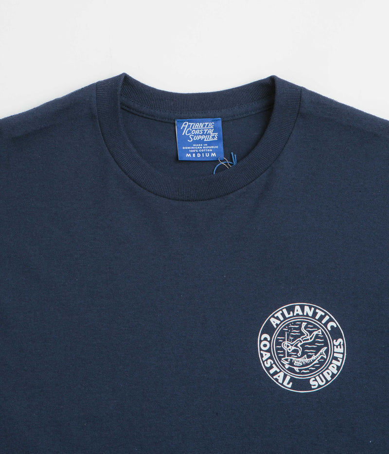 Atlantic Coastal Supplies Diver T-Shirt in Navy