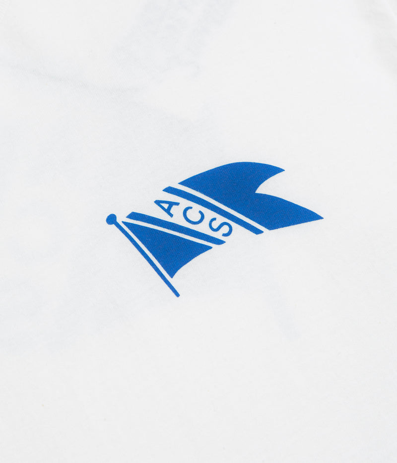 Atlantic Coastal Supplies Flag T-Shirt in White