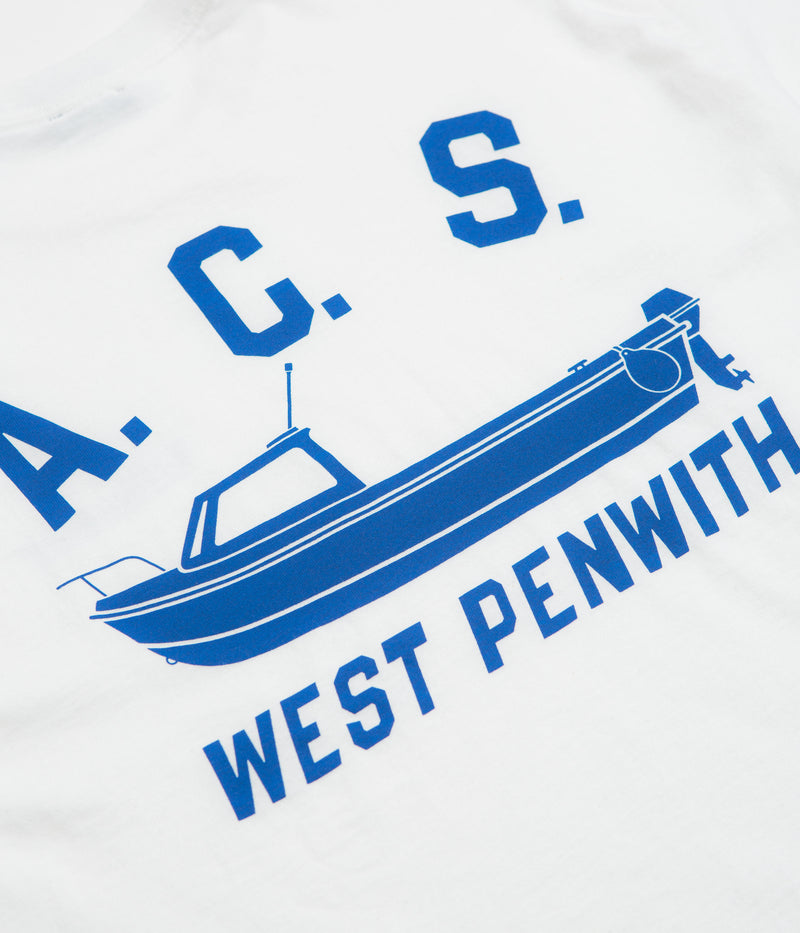 Atlantic Coastal Supplies Longliner T-Shirt in White