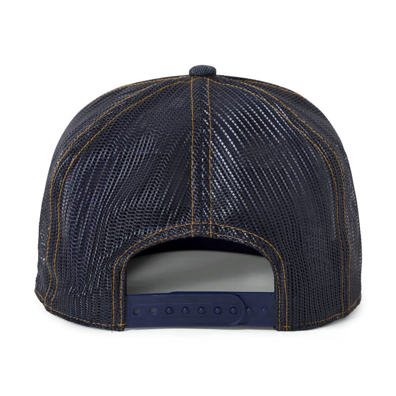 Brixton Chains Netplus HP Trucker Hat - Dark Denim/Navy