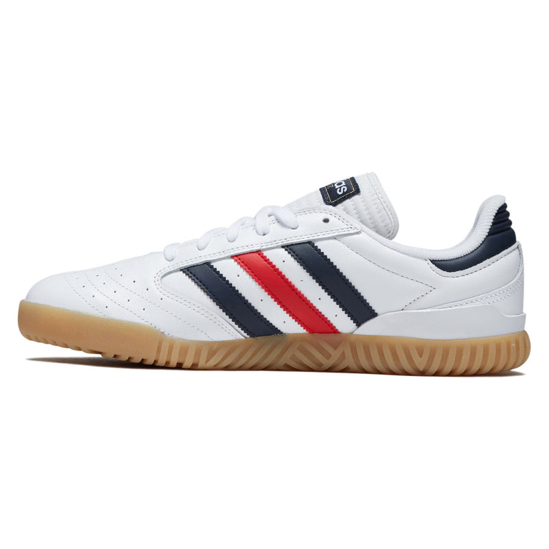 Busenitz Indoor Super Shoes - Ftwr White/Collegiate Navy/Better Scarlet
