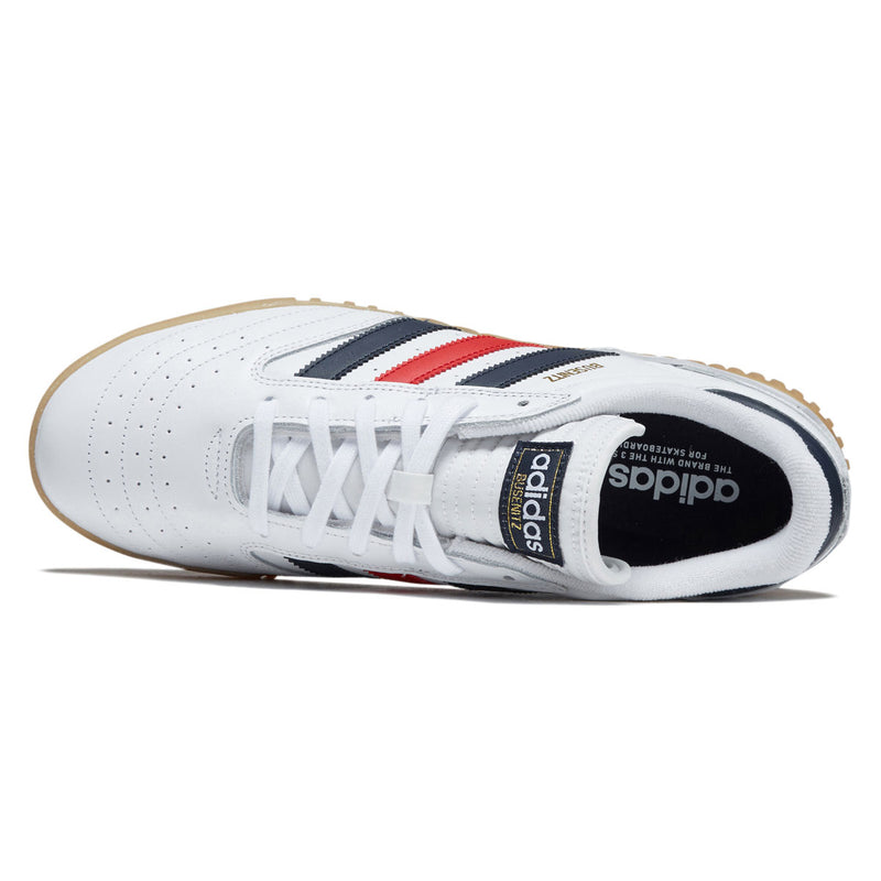 Busenitz Indoor Super Shoes - Ftwr White/Collegiate Navy/Better Scarlet