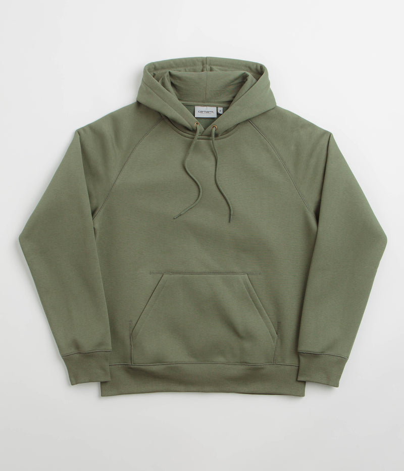 Carhartt Chase Hoodie in Leaf and Gold