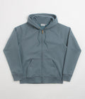 Carhartt Hooded Chase Jacket in Cozy Blue and Gold