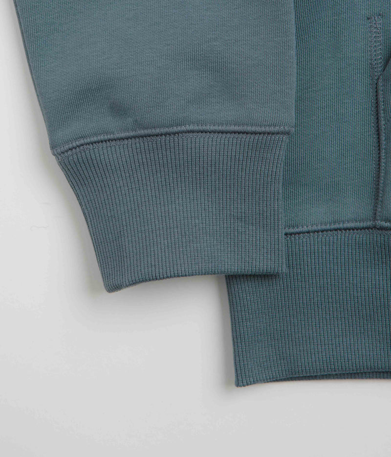 Carhartt Hooded Chase Jacket in Cozy Blue and Gold