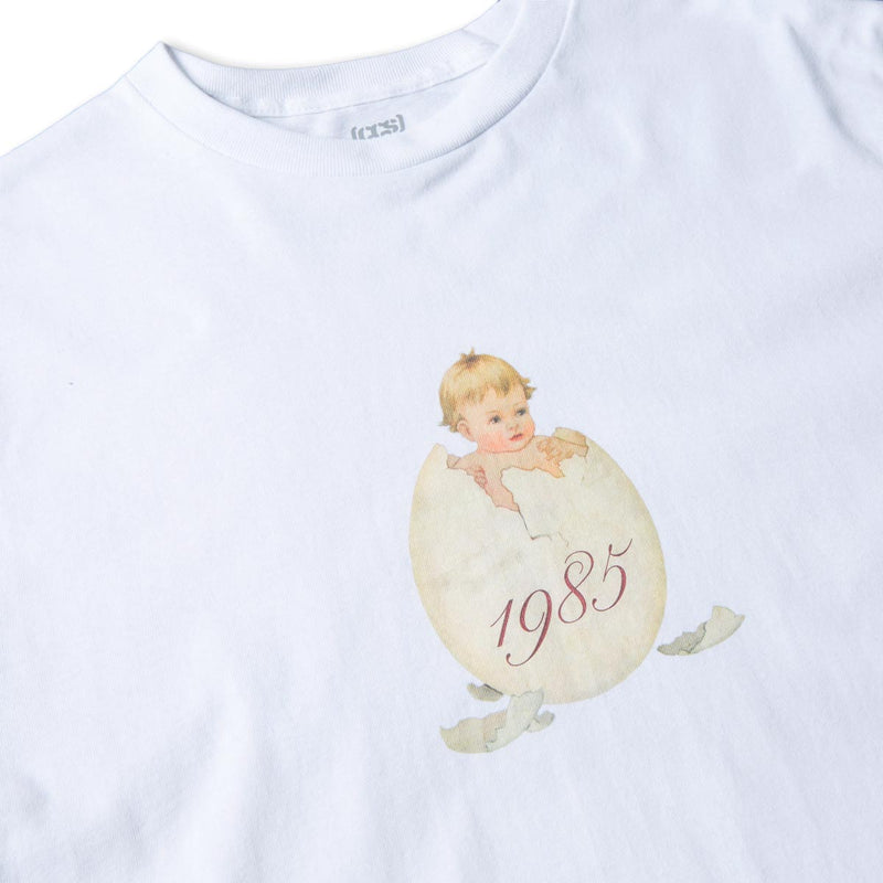 CCS 1985 Egg T-Shirt - White
