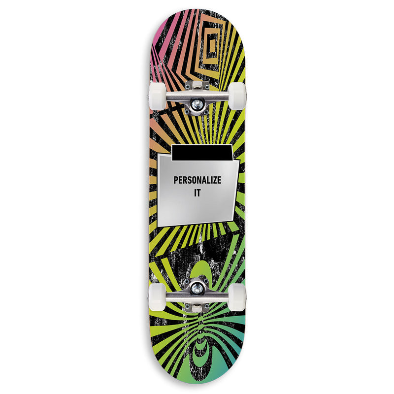 CCS Customs Photo Moments Skateboard Complete - Kaleidoscope