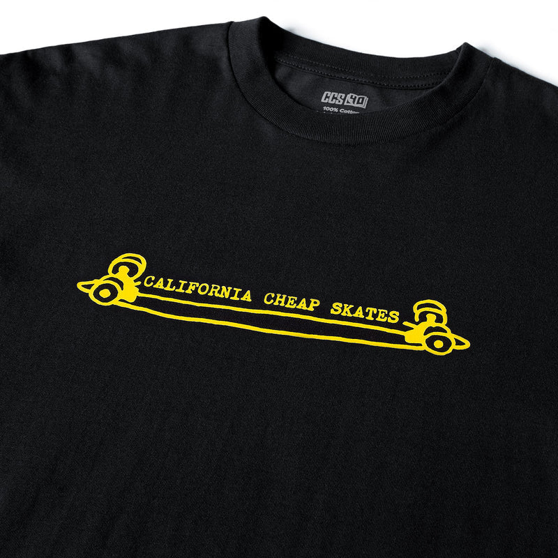 CCS Heritage Cheap Skates T-Shirt - Black