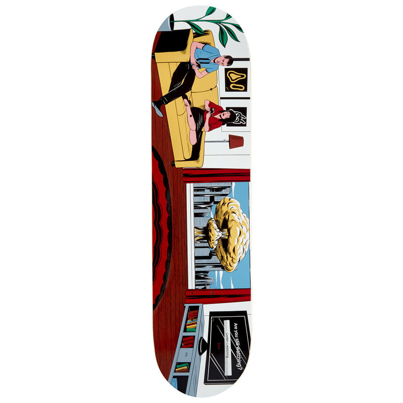 CCS Screen Time Still Watching Skateboard Deck - Multi