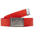 CCS Silver 97 Star Web Belt - Orange