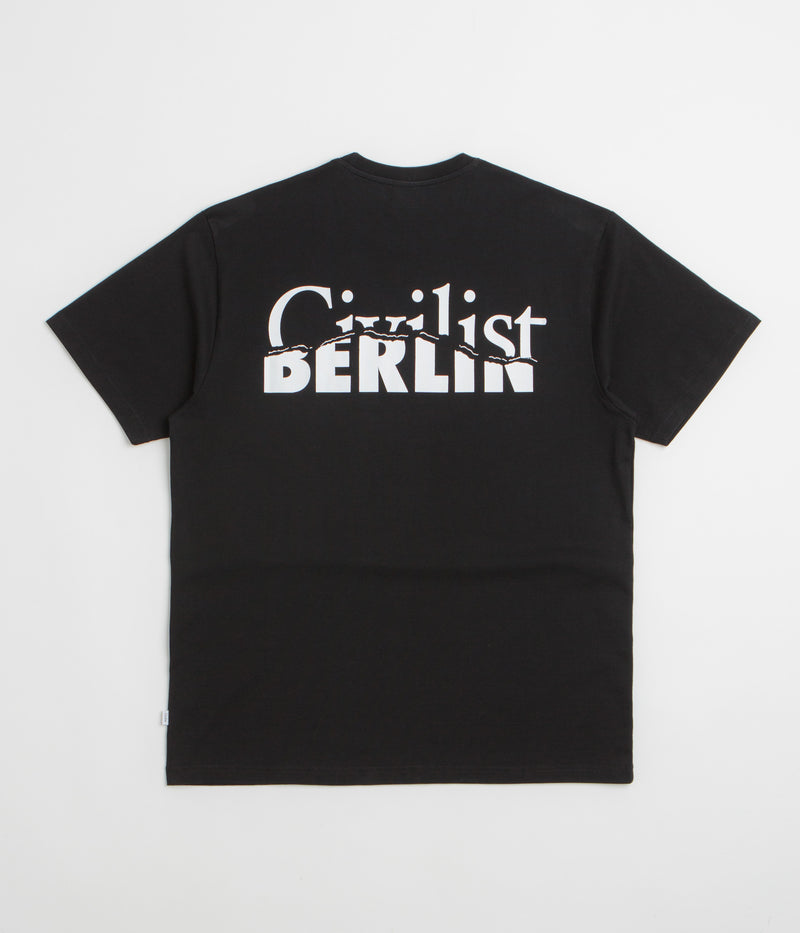 Civilist Rip T-Shirt in Black