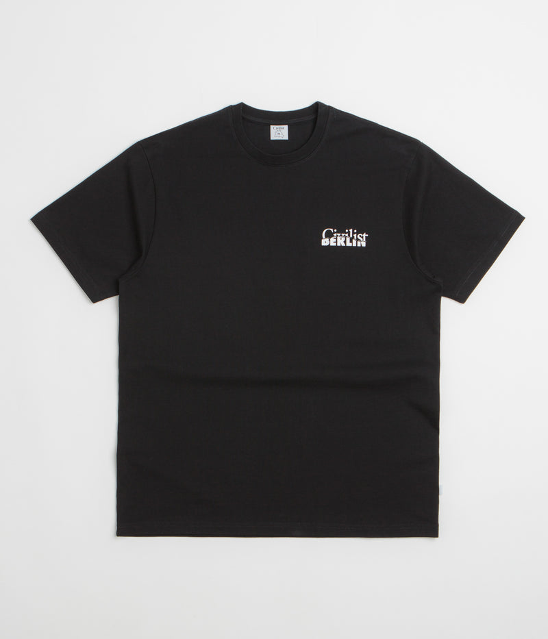 Civilist Rip T-Shirt in Black