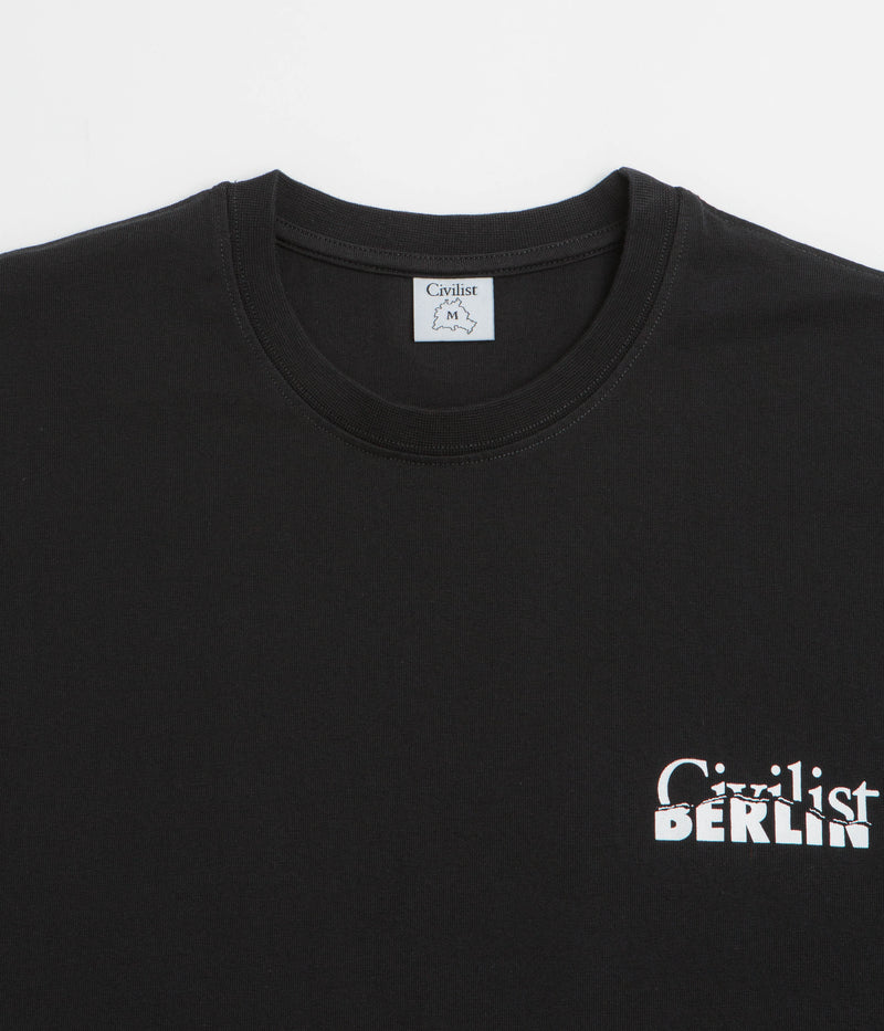 Civilist Rip T-Shirt in Black