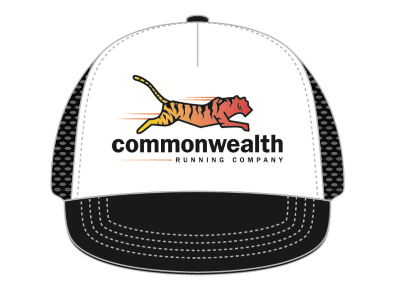 Commonwealth Running Co. Trucker Hat - White