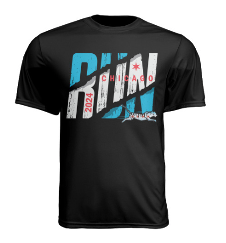 Commonwealth Unisex Chicago 2024 Run Marathon Tech Tee