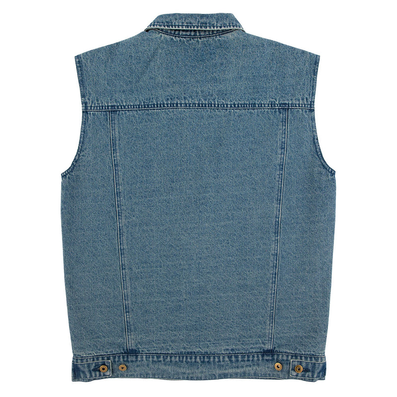 Creature x Cannibal Corpse Denim Vest - Light Denim
