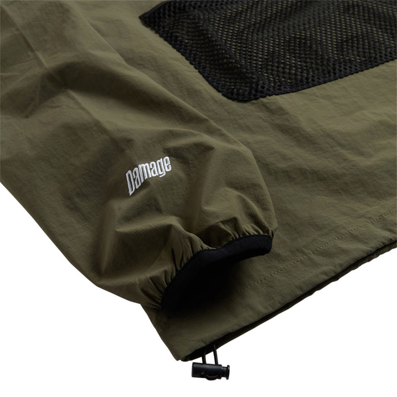 Damage Tundra 1/4 Zip Jacket - Military Green
