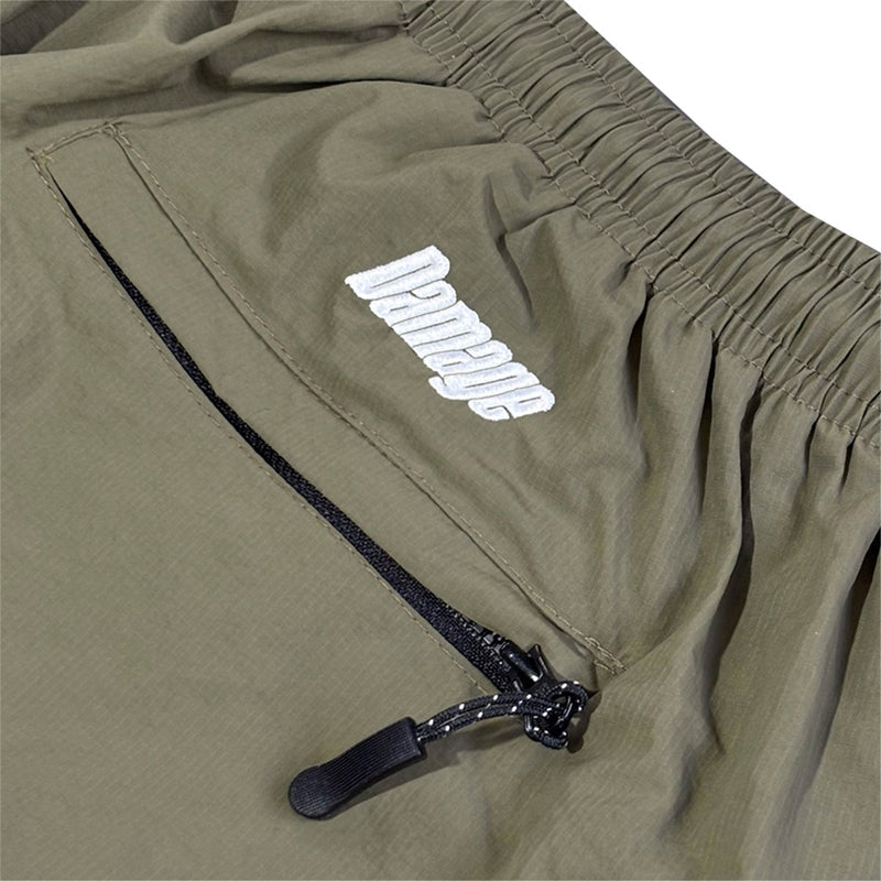 Damage Tundra Track Pants - Military Green