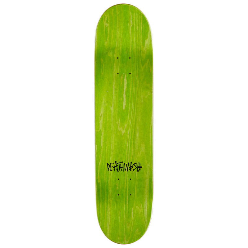 Deathwish Gang Spray Skateboard Deck - Black/Red - 8.00"