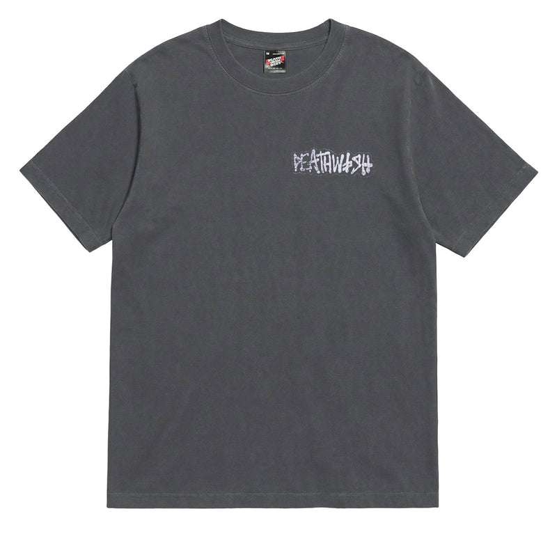 Deathwish Samborgini Reaper Garment Dyed T-Shirt - Black