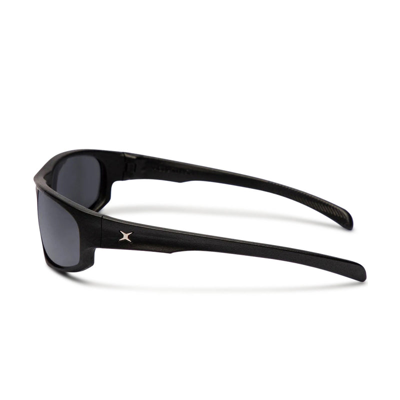 Decade Carsen 00s Sunglasses - Matte Black Nylon/Grey Polycarbonate