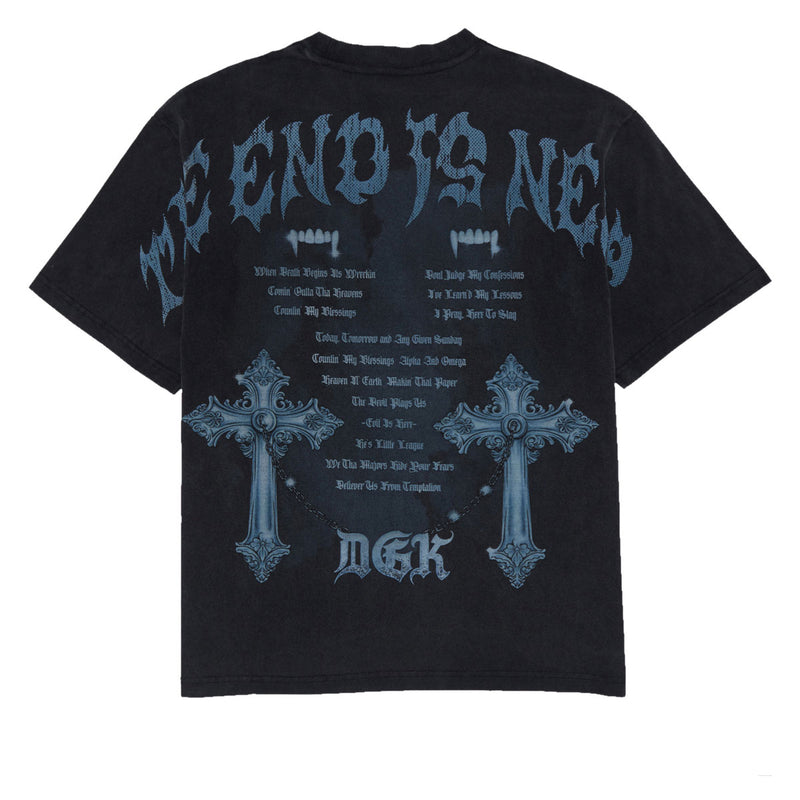 DGK Realm Knit T-Shirt - Vintage Black