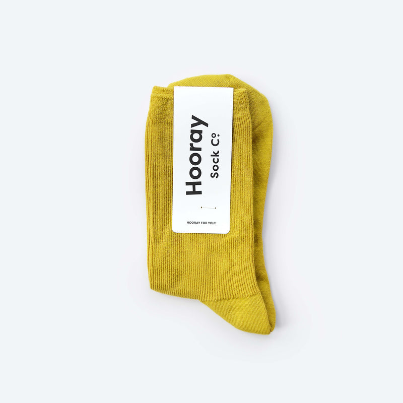 Everyday Cotton Socks in Daffodil