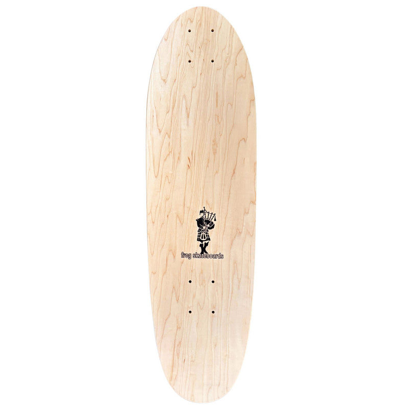 Frog Plaid Micro Paper Skateboard Deck - 7.75"