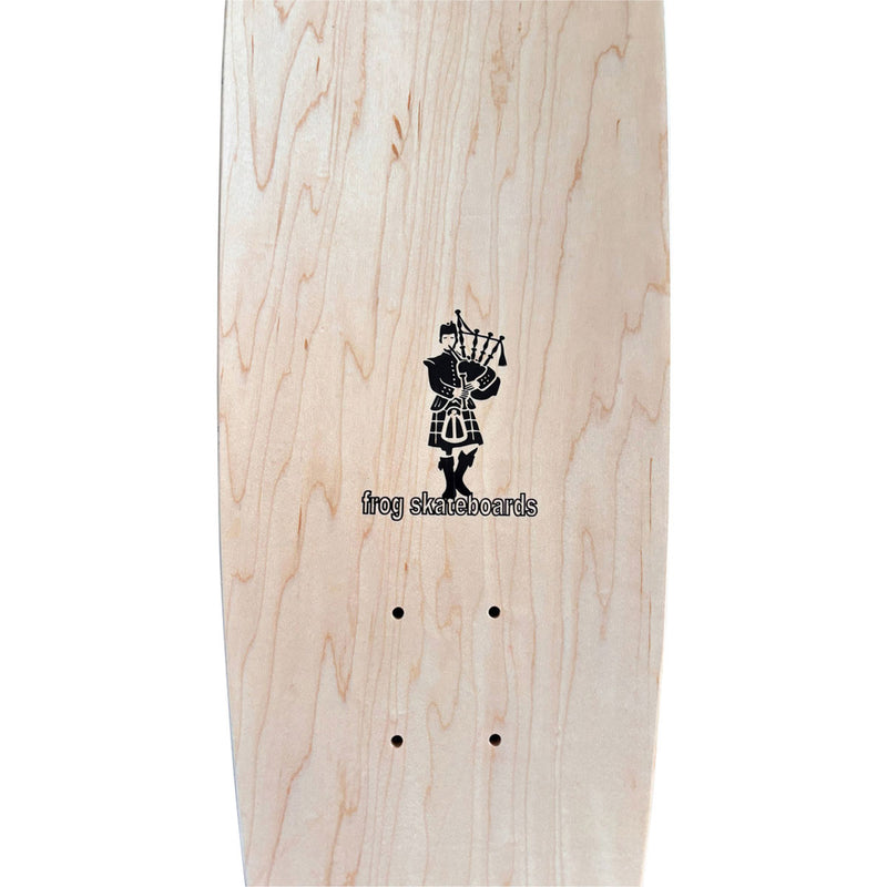 Frog Plaid Micro Paper Skateboard Deck - 7.75"