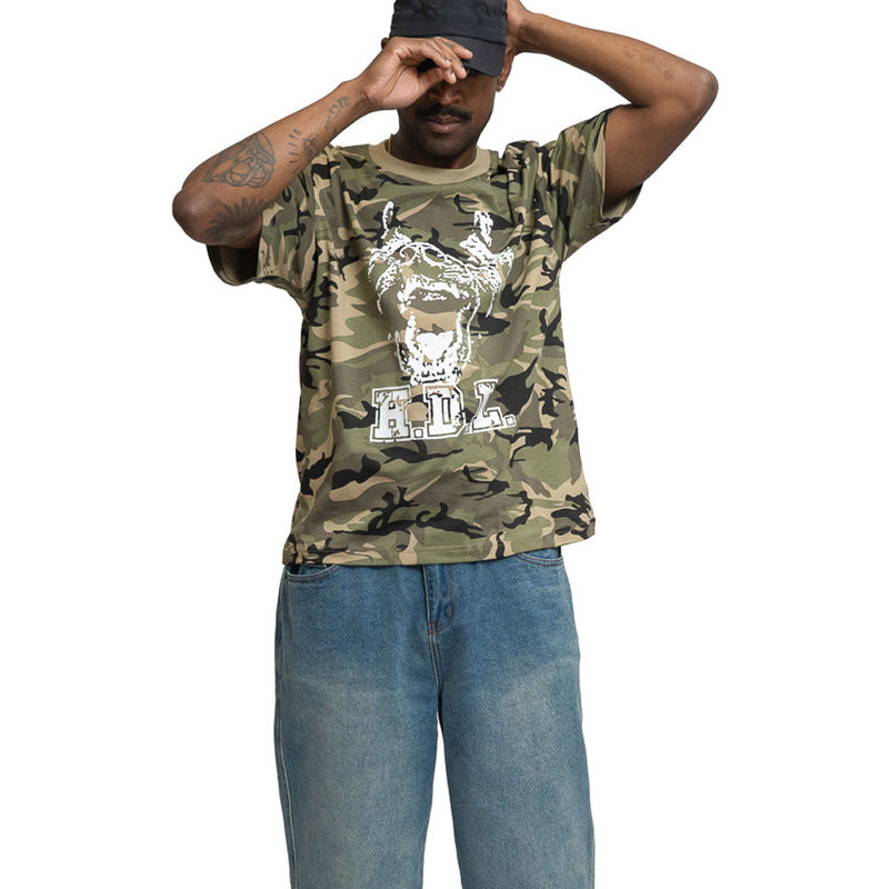 Hoddle H.D.L Bark T-Shirt - Camo