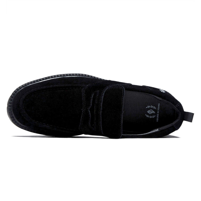 Hours Is Yours Cohiba PD Dollin Lug Loafer Shoes Shoes - Black Suede