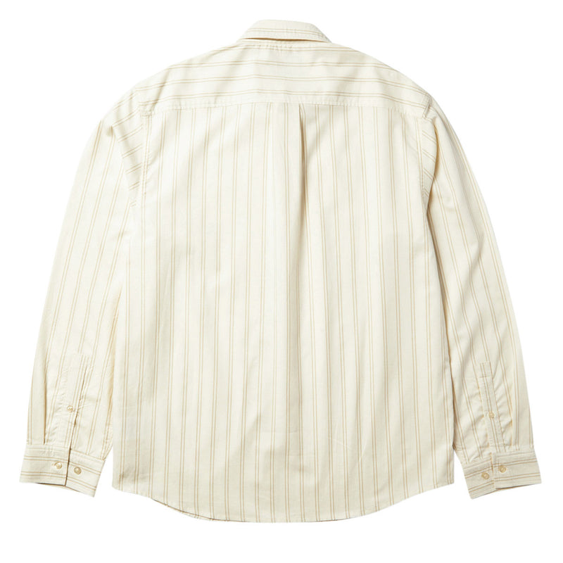 HUF Classic Arch Long Sleeve Oxford Shirt - Bleach
