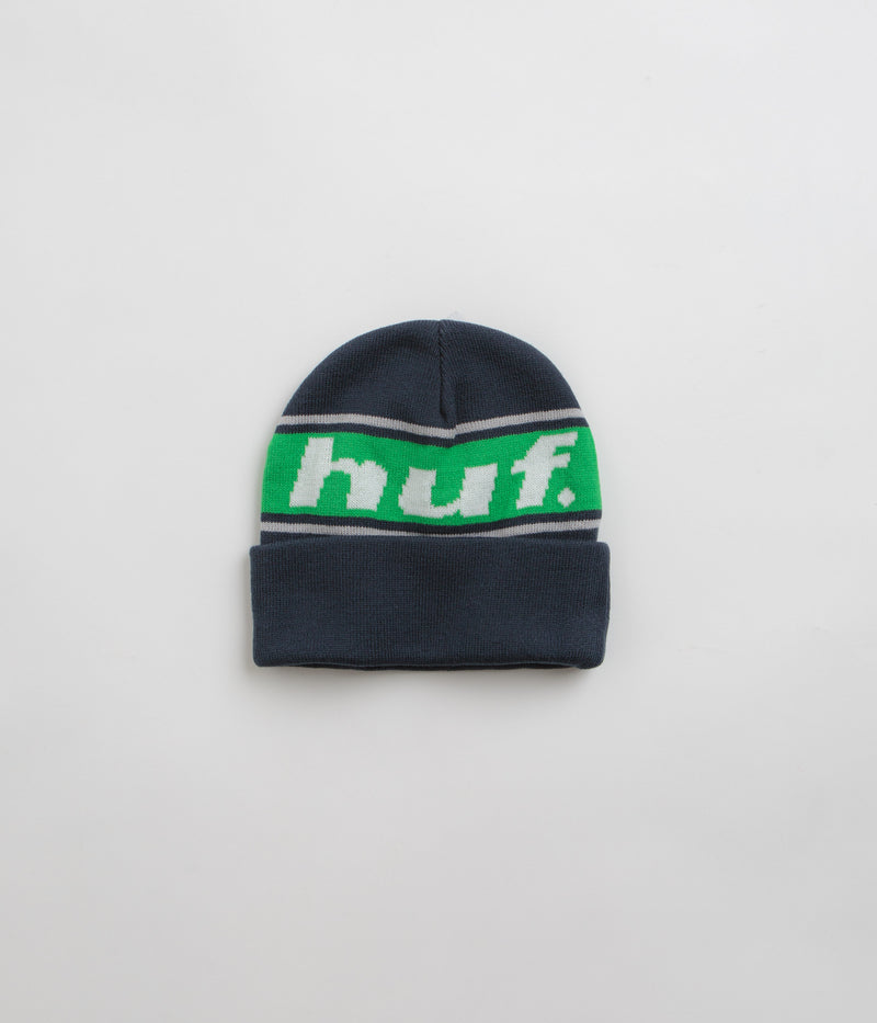 HUF Continual Cuff Beanie in Navy