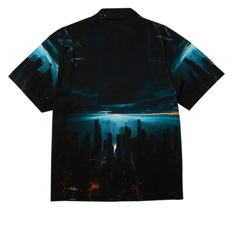 HUF Ground Control Resort Shirt - Black