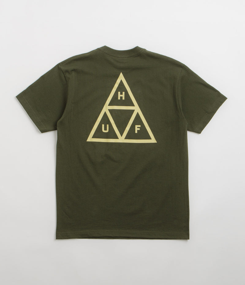 HUF Set TT T-Shirt in Hunter Green