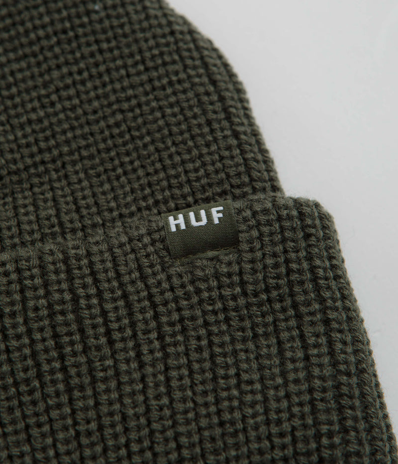 HUF Set Usual Beanie in Hunter Green