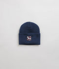 HUF Star Box Logo Beanie in Navy