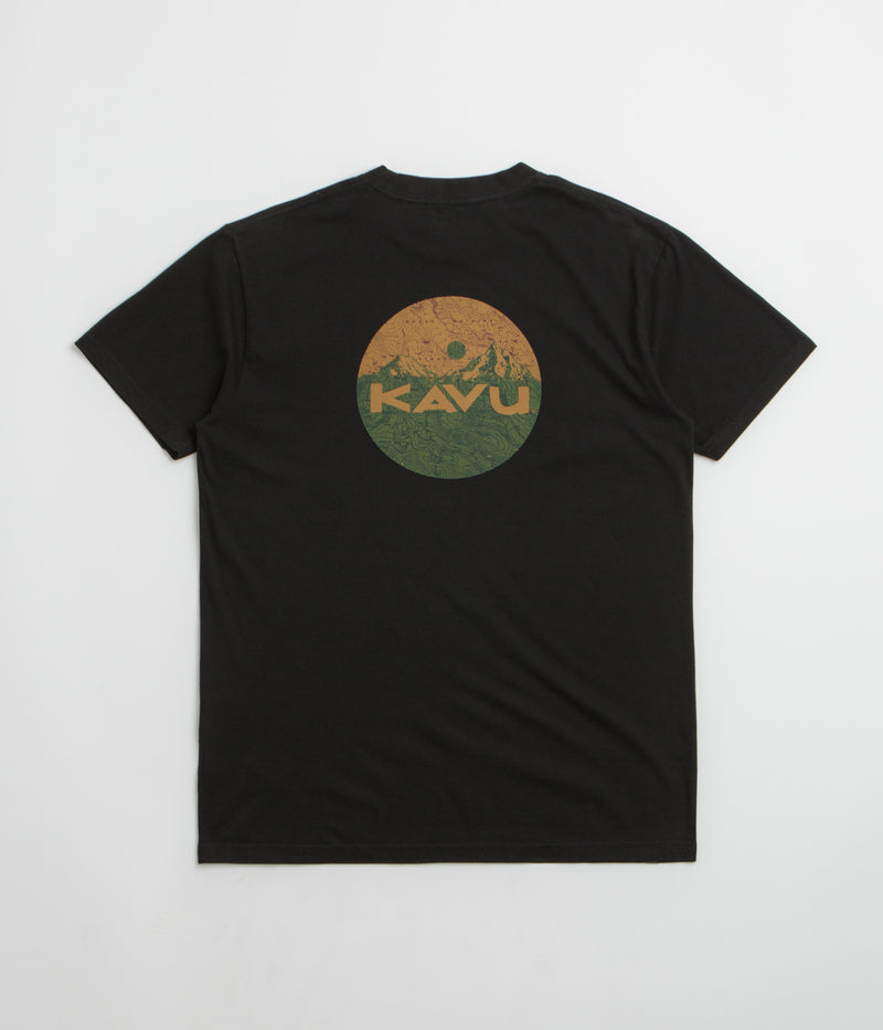 Kavu Range T-Shirt in Black