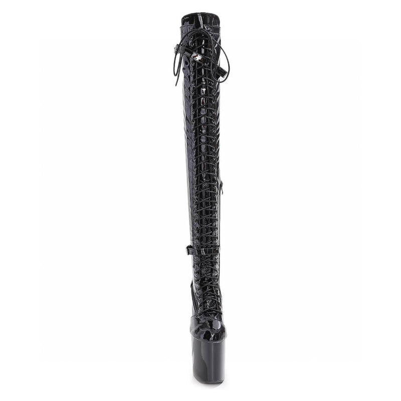 Lexx - Black Wet Look - Street Sole