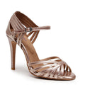 Livv - Gold Matte Vegan Leather - Suede Sole