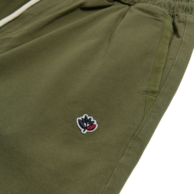 Magenta Loose Pants - Khaki