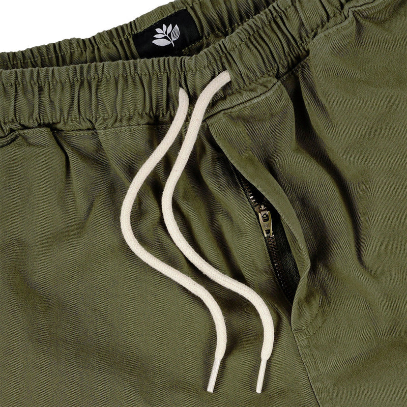 Magenta Loose Pants - Khaki