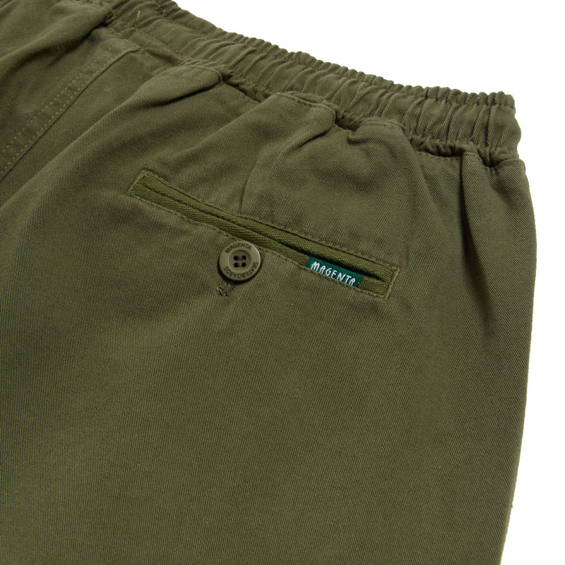 Magenta Loose Pants - Khaki