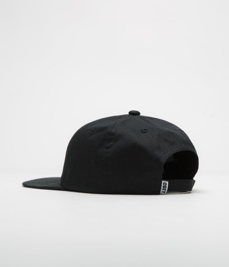 Obey Icon Patch Cap in Black