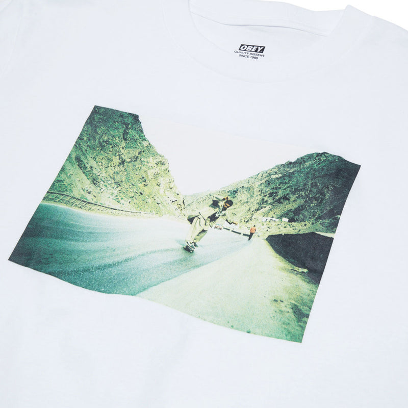 Obey Skateistan Photo T-Shirt - White