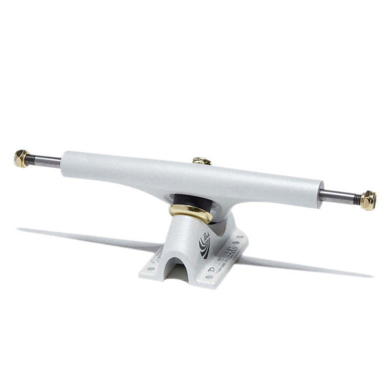 Paris V3 Hollow Lites 180mm 43 Degree Longboard Trucks - Pearl White