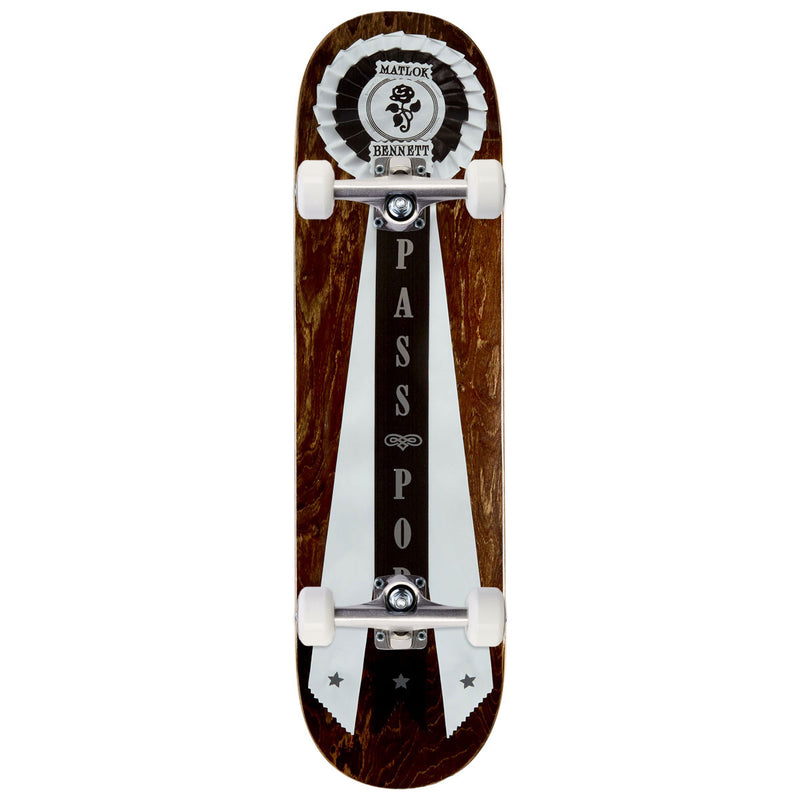 Passport Rosette Series Dean Skateboard Complete - 8.25"
